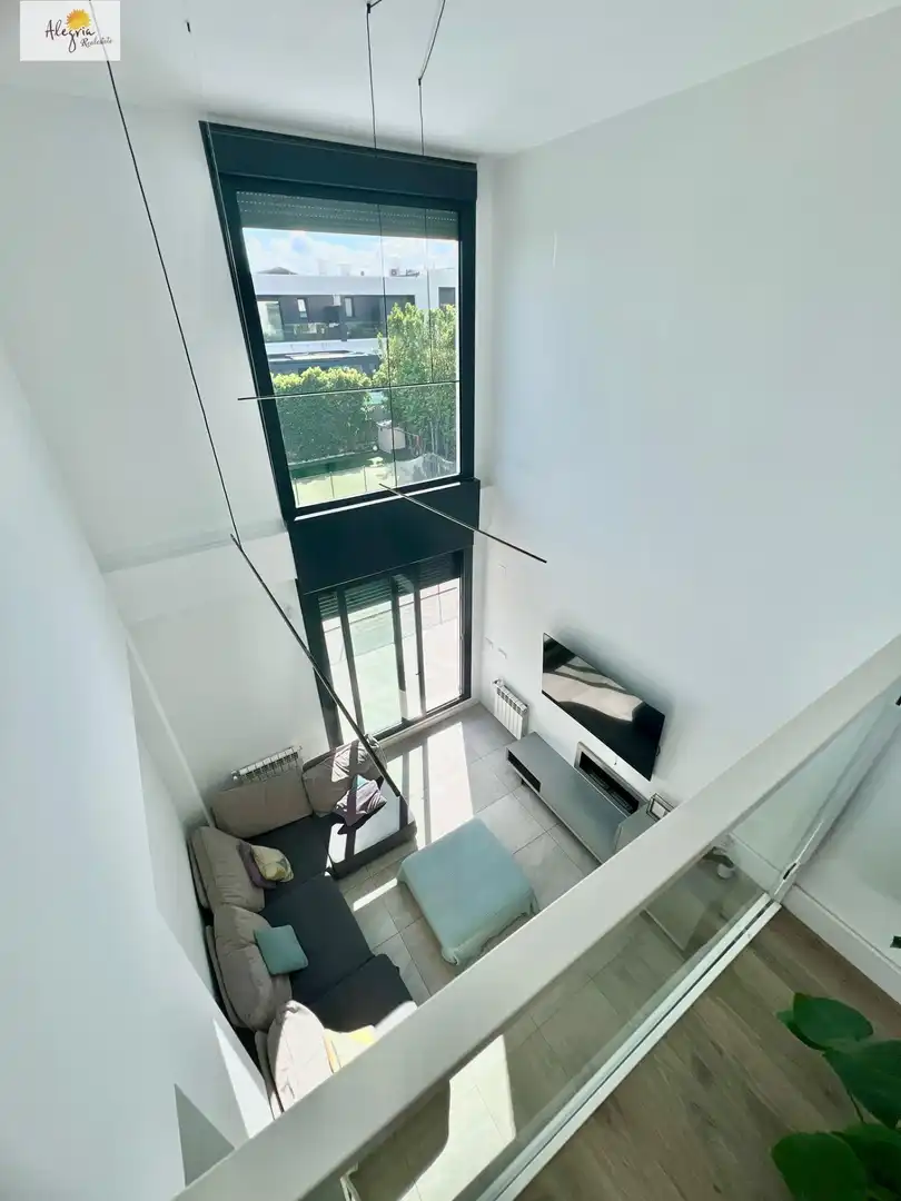 Balcony of Houses for sale in Bétera  with Air Conditioner, Heating and Private garden