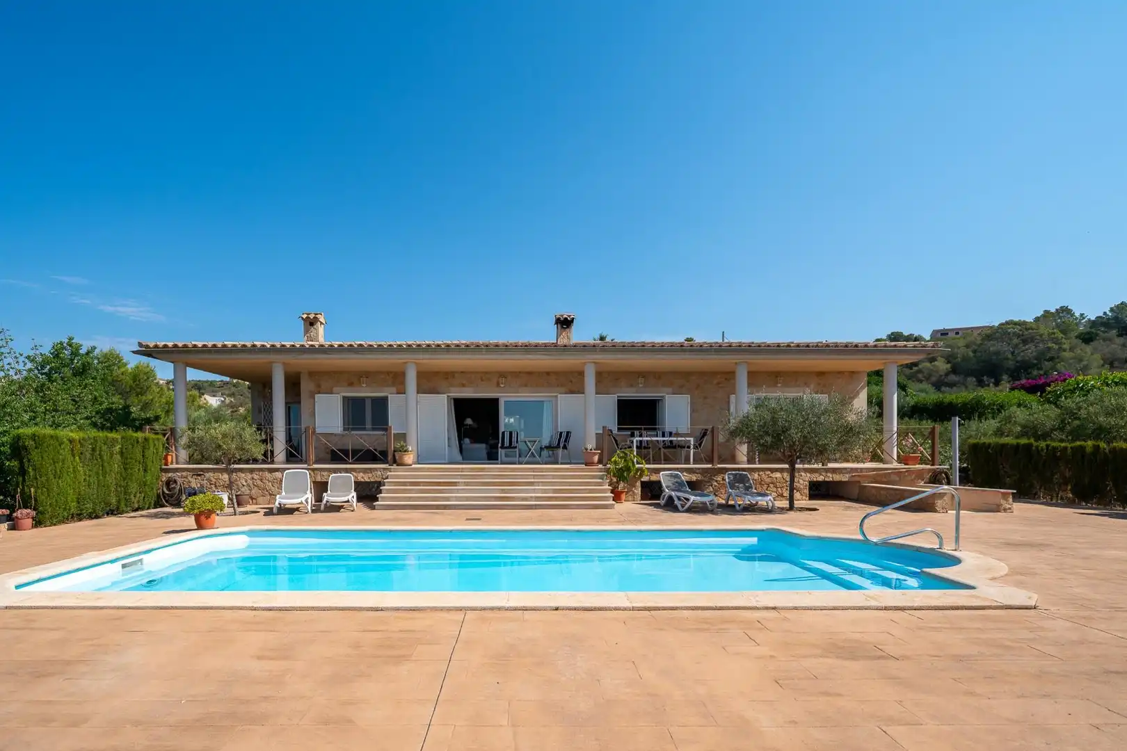 Exterior view of Houses for sale in  Palma de Mallorca  with Heating, Private garden and Terrace