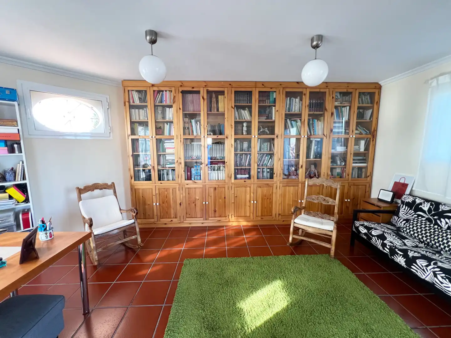 Sala d'estar de Casa o xalet en venda en Murcia amb Aire condicionat, Calefacció i Jardí privat