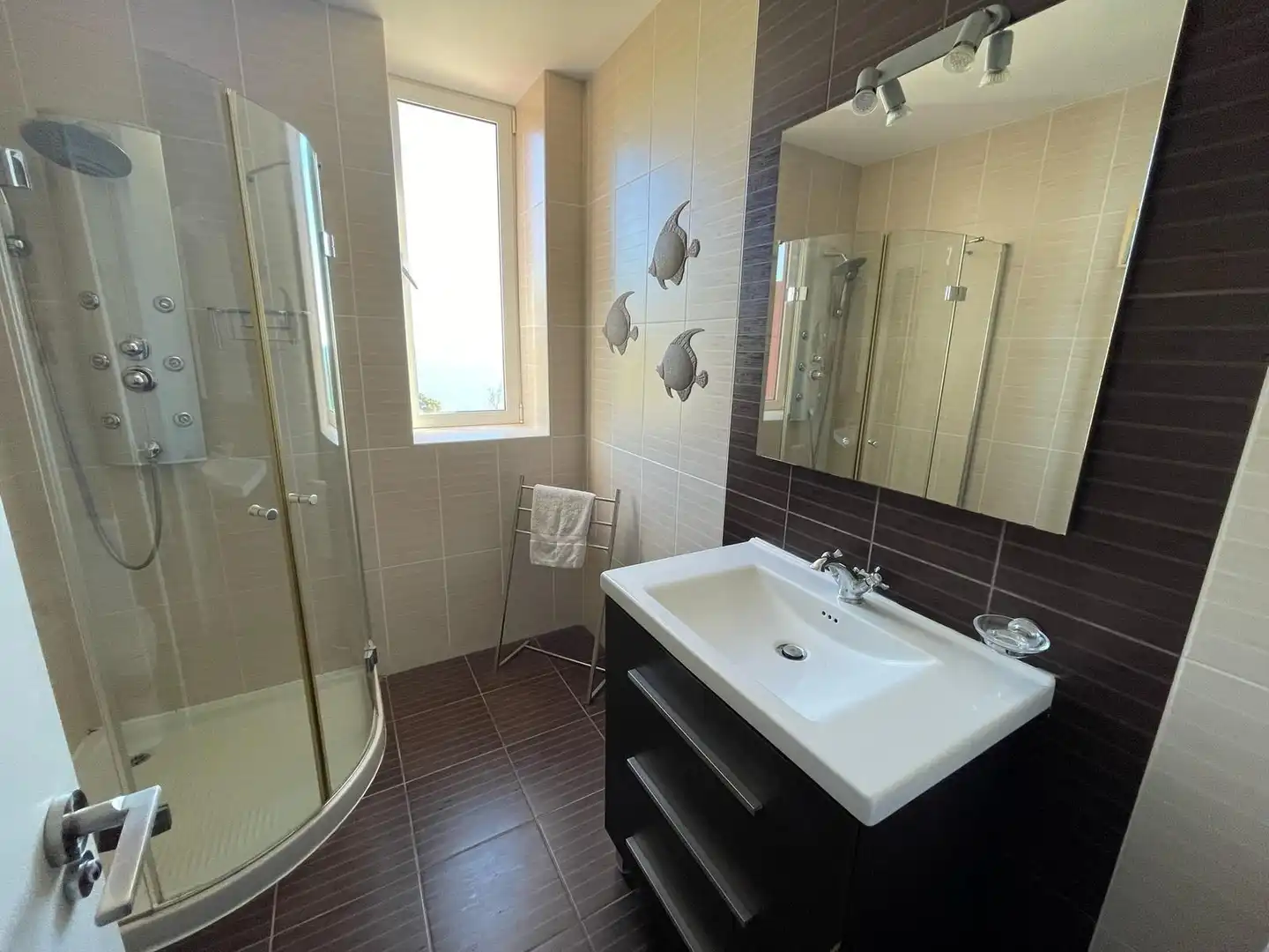 Bathroom of Apartments for sale in Calpe / Calp  with Air Conditioner and Community pool