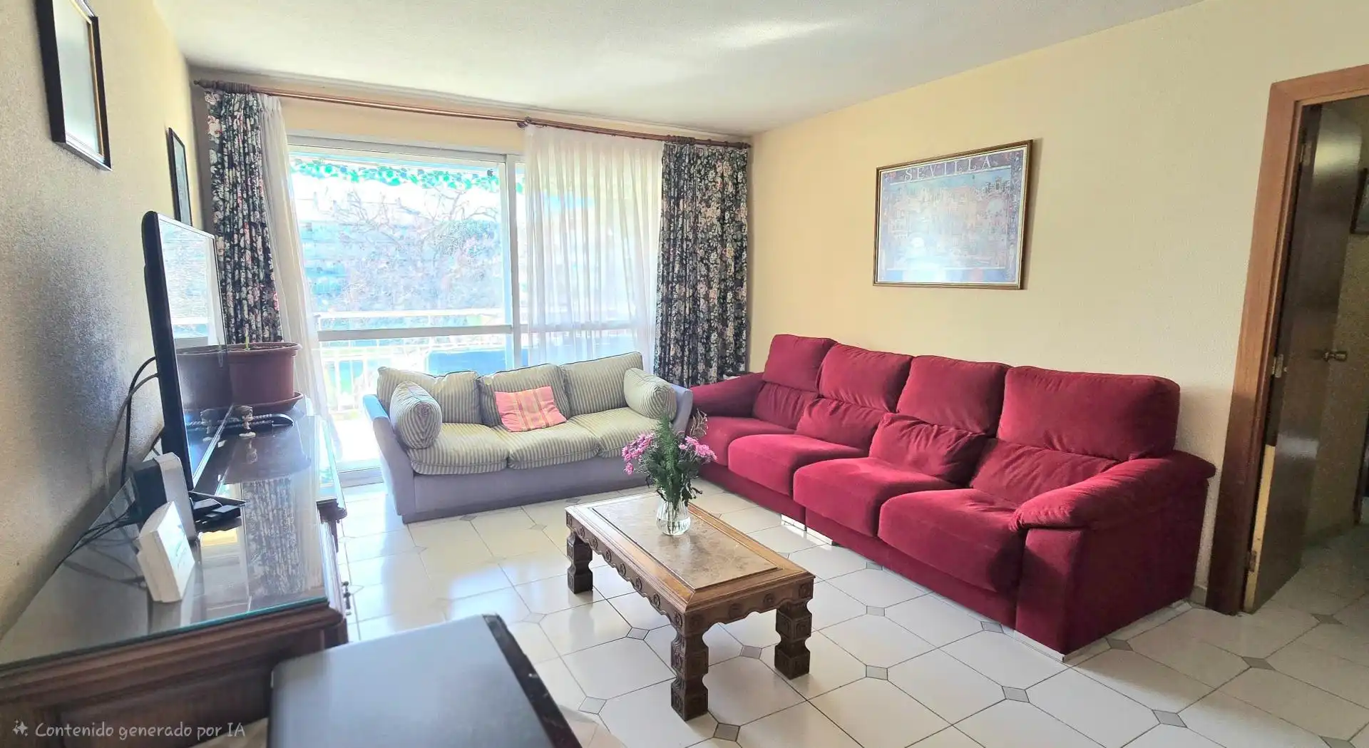 Living room of Flat for sale in Collado Villalba  with Heating, Terrace and Community pool