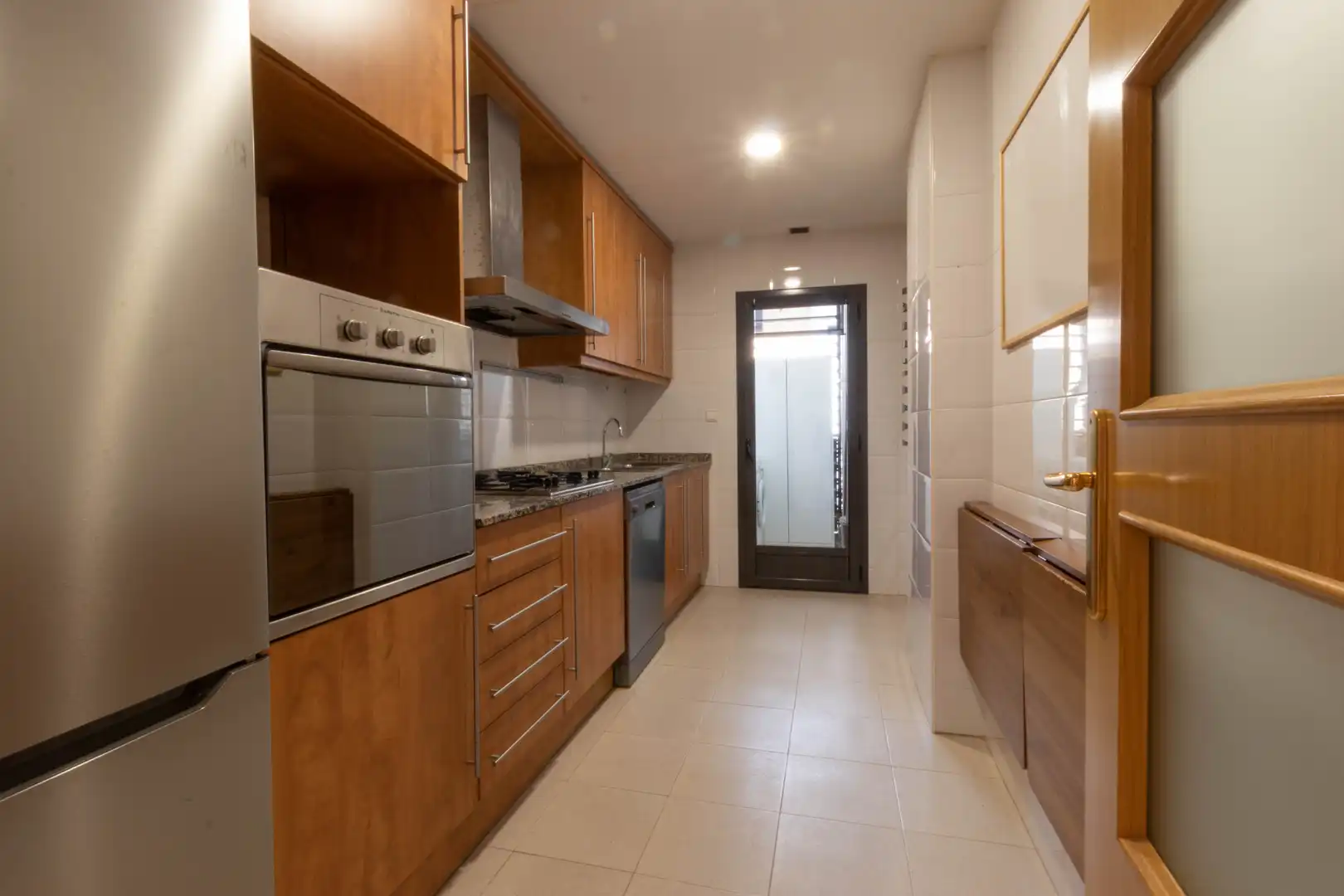 Cocina de Piso en venta en Sant Cebrià de Vallalta con Calefacción, Parquet y Terraza