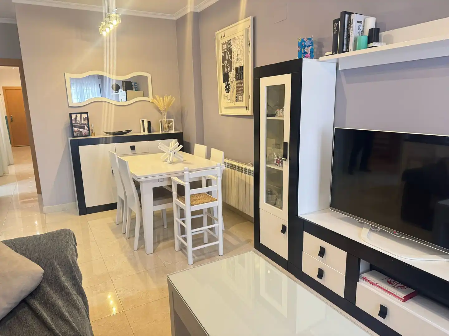 Dining room of Flat for sale in La Gineta  with Air Conditioner, Heating and Terrace