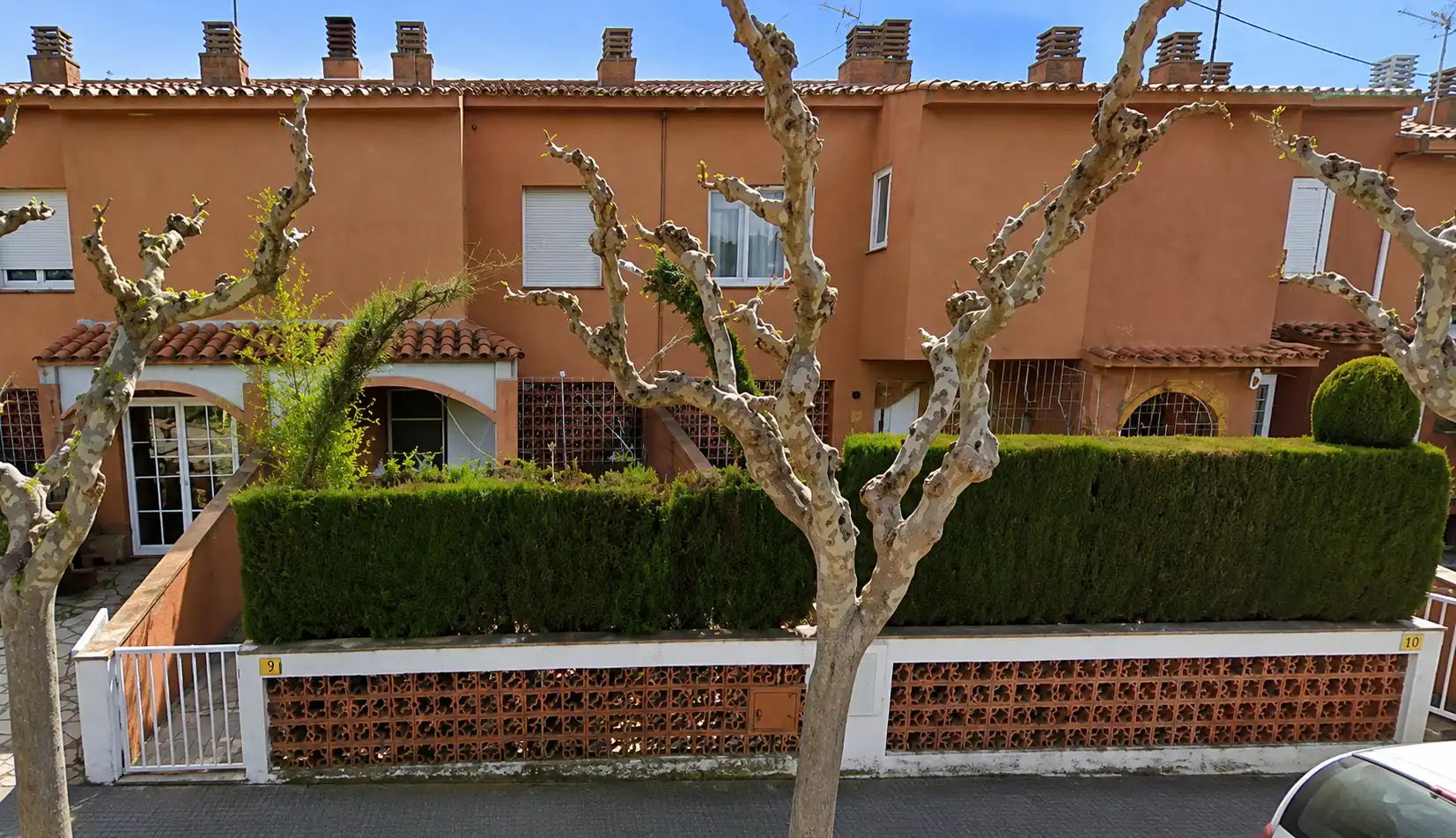 Vista exterior de Casa adosada en venta en Botarell con Jardín privado, Parquet y Amueblado