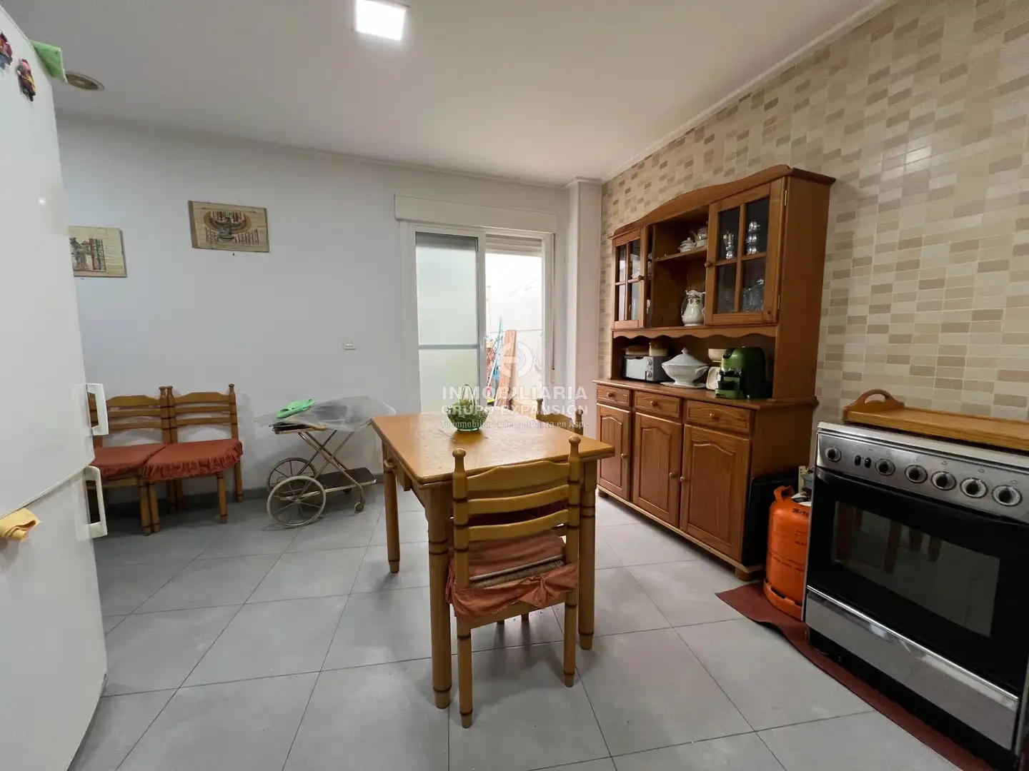 Cocina de Piso en venta en Aspe con Terraza, Trastero y Amueblado