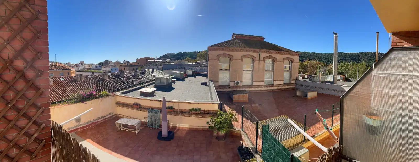 Terrasse von Wohnung zum Verkauf in Sant Feliu de Guíxols mit Heizung, Terrasse und Ofen