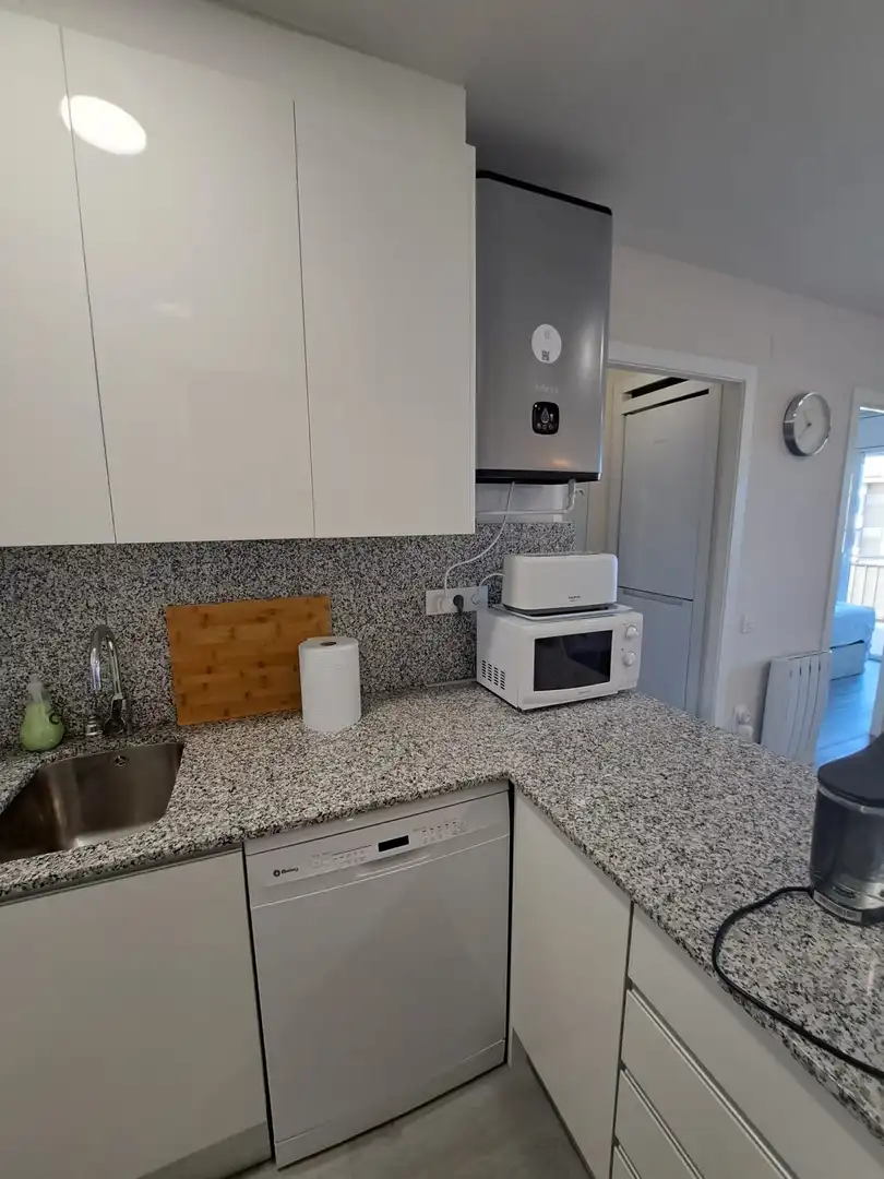Cocina de Apartamento en venta en Salou con Aire acondicionado, Calefacción y Amueblado