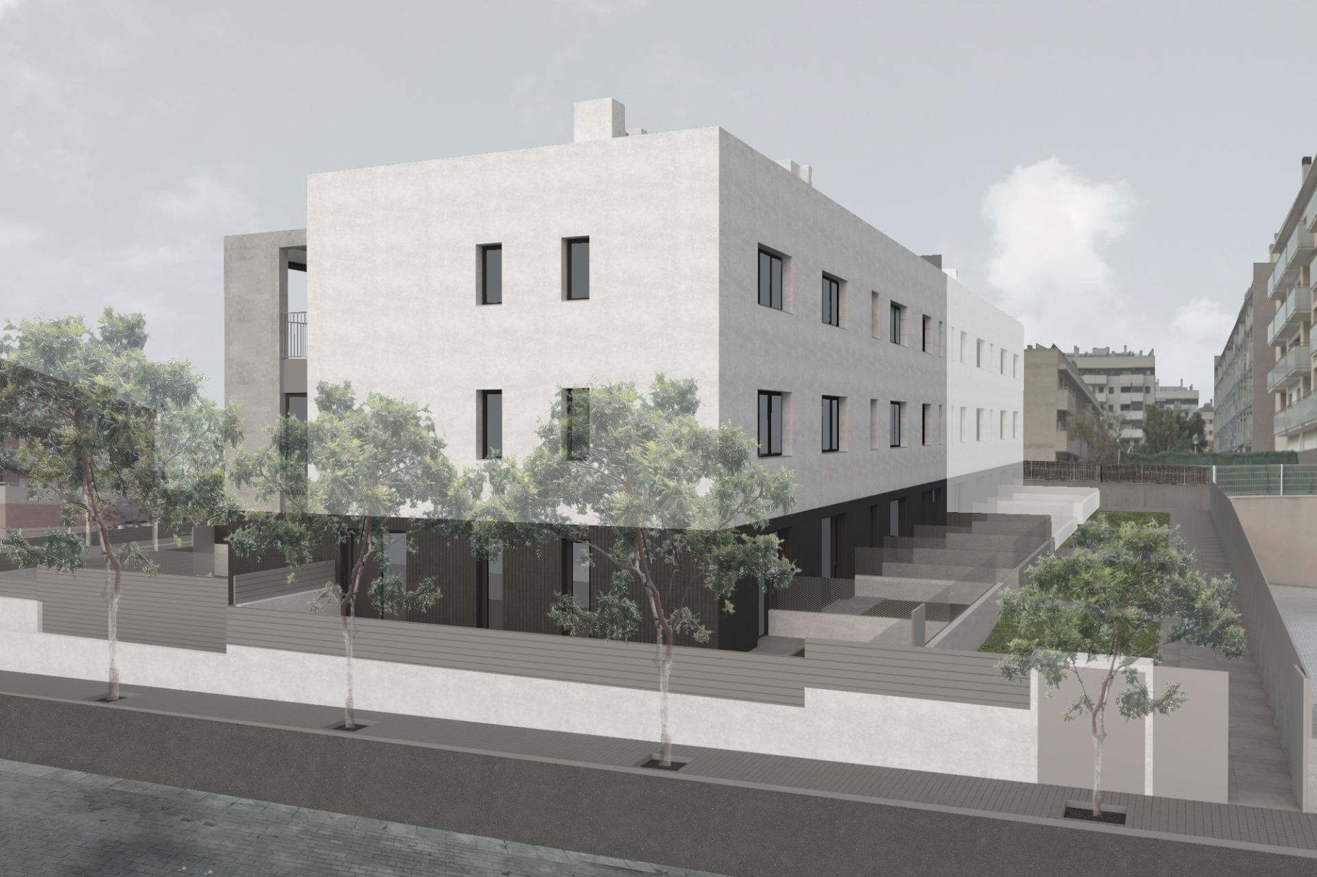 Vista exterior de Dúplex en venta en Vilafranca del Penedès con Terraza