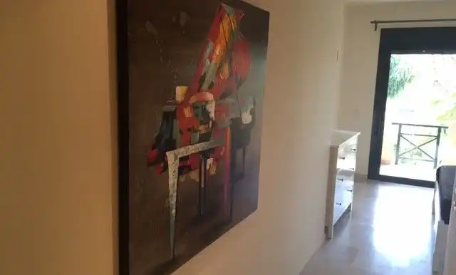 Vista exterior de Apartamento de alquiler en Estepona con Aire acondicionado, Calefacción y Jardín privado