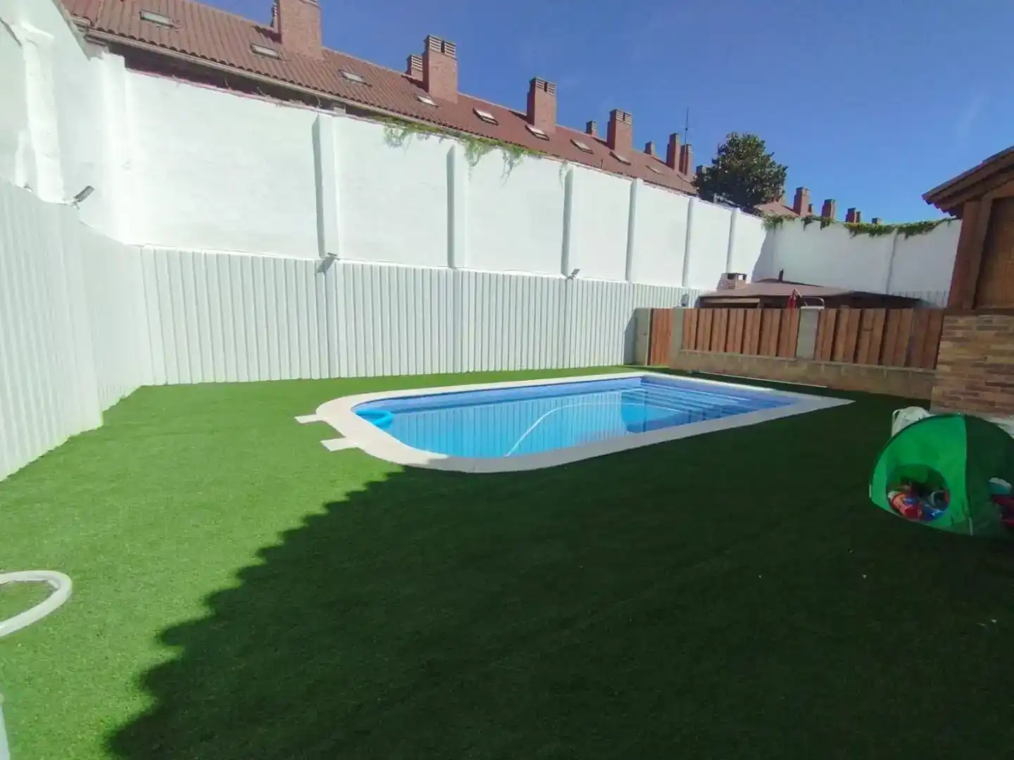 Piscina de Pis en venda en Zaragoza amb Aire condicionat, Jardí privat i Parquet