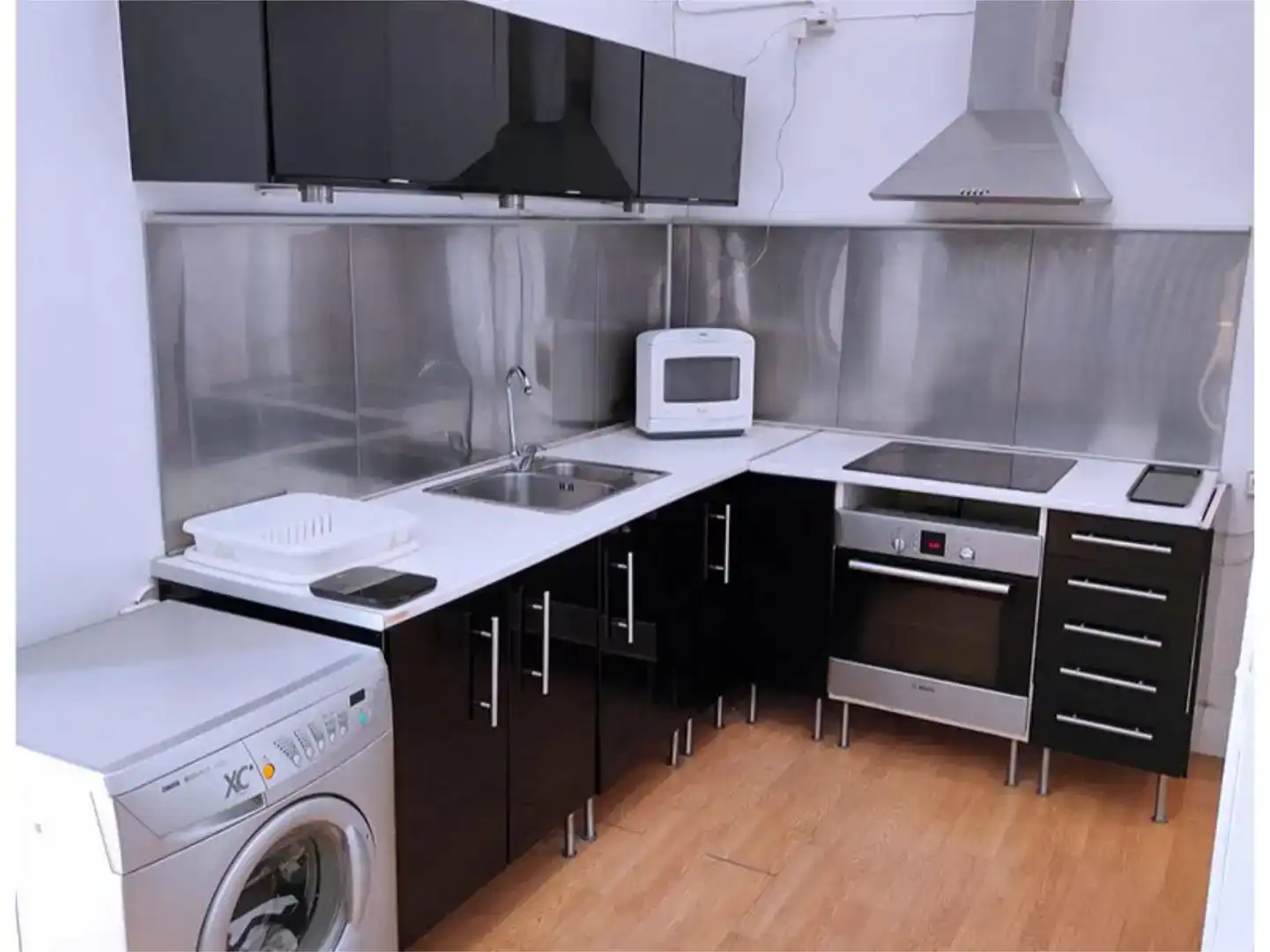 Cocina de Loft en venta en  Barcelona Capital con Aire acondicionado y Balcón