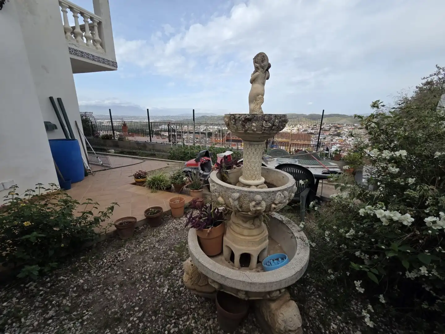 Terraza de Casa o chalet en venta en Málaga con Jardín privado, Terraza y Piscina