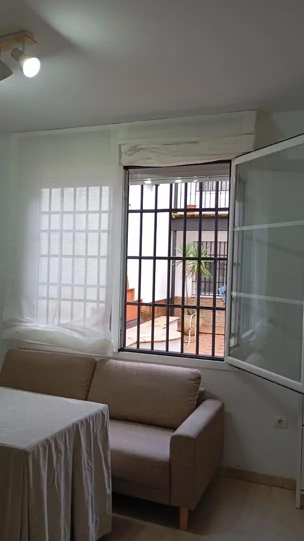 Terraza de Apartamento de alquiler en Écija con Aire acondicionado, Amueblado y Lavadora