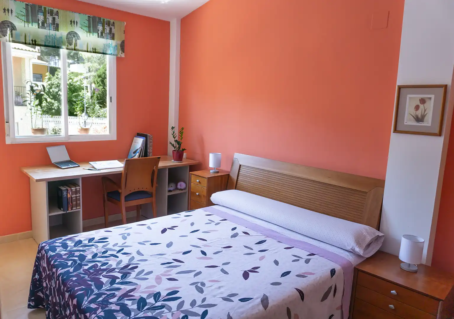 Habitación de Casa adosada de alquiler en Gilet con Calefacción, Terraza y Trastero