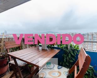 Terrace of Flat for sale in  Barcelona Capital  with Air Conditioner, Heating and Furnished