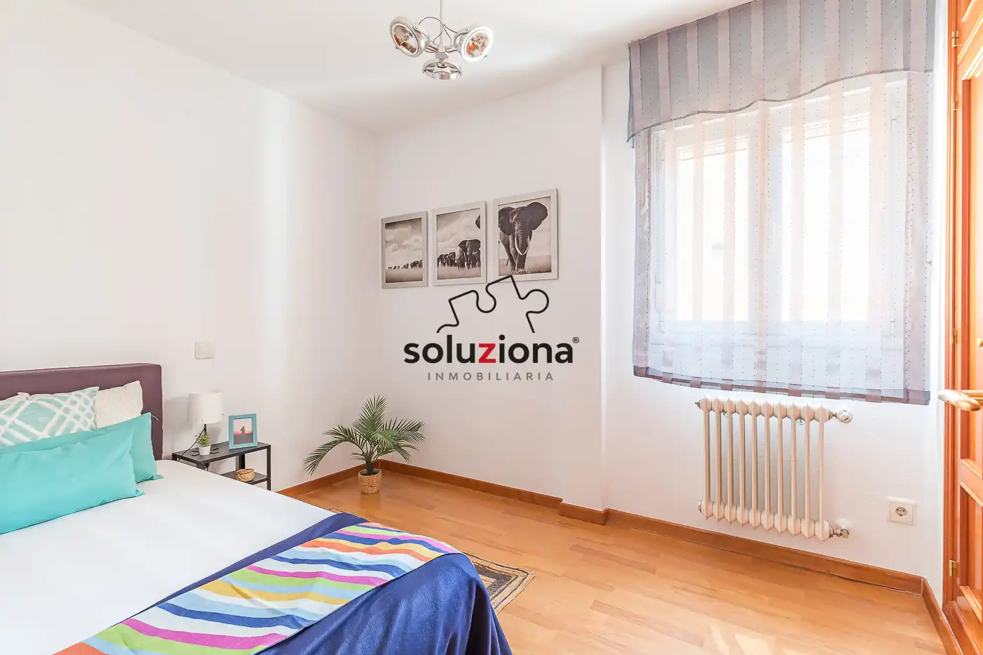 Bedroom of Attic for sale in Getafe  with Air Conditioner, Heating and Parquet flooring