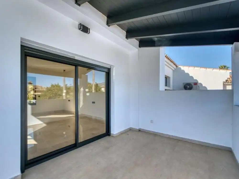Terraza de Casa o chalet de alquiler en Marbella con Aire acondicionado, Jardín privado y Terraza
