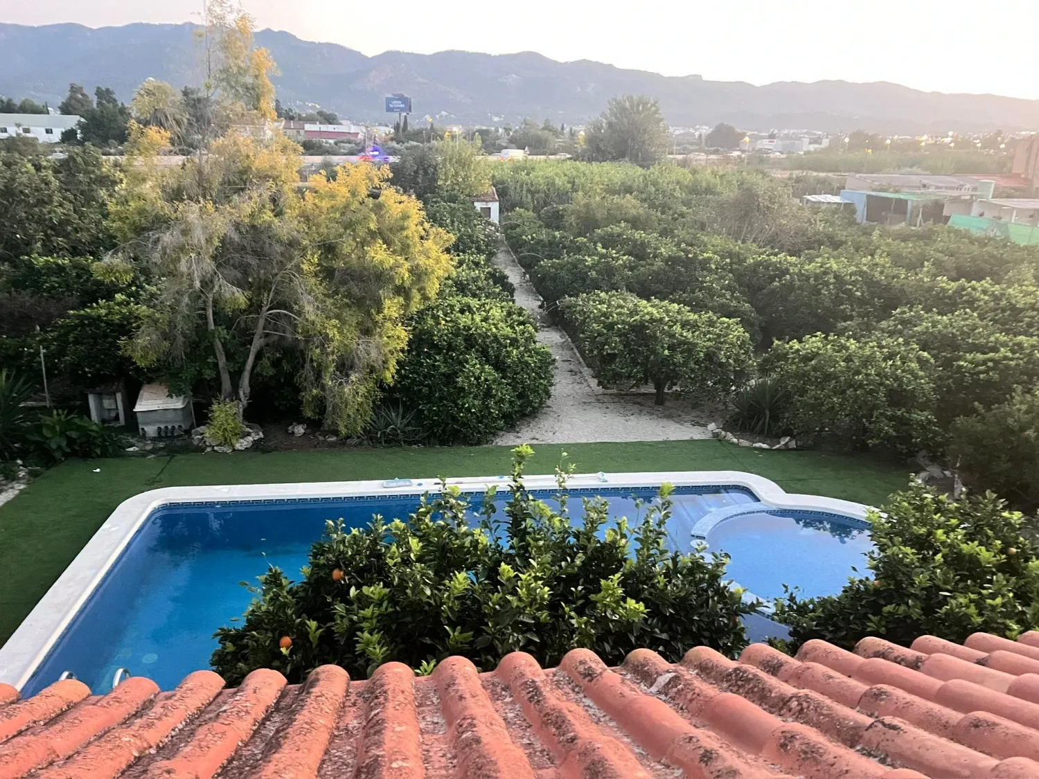 Swimming pool of House or chalet for sale in  Murcia Capital  with Air Conditioner, Heating and Private garden