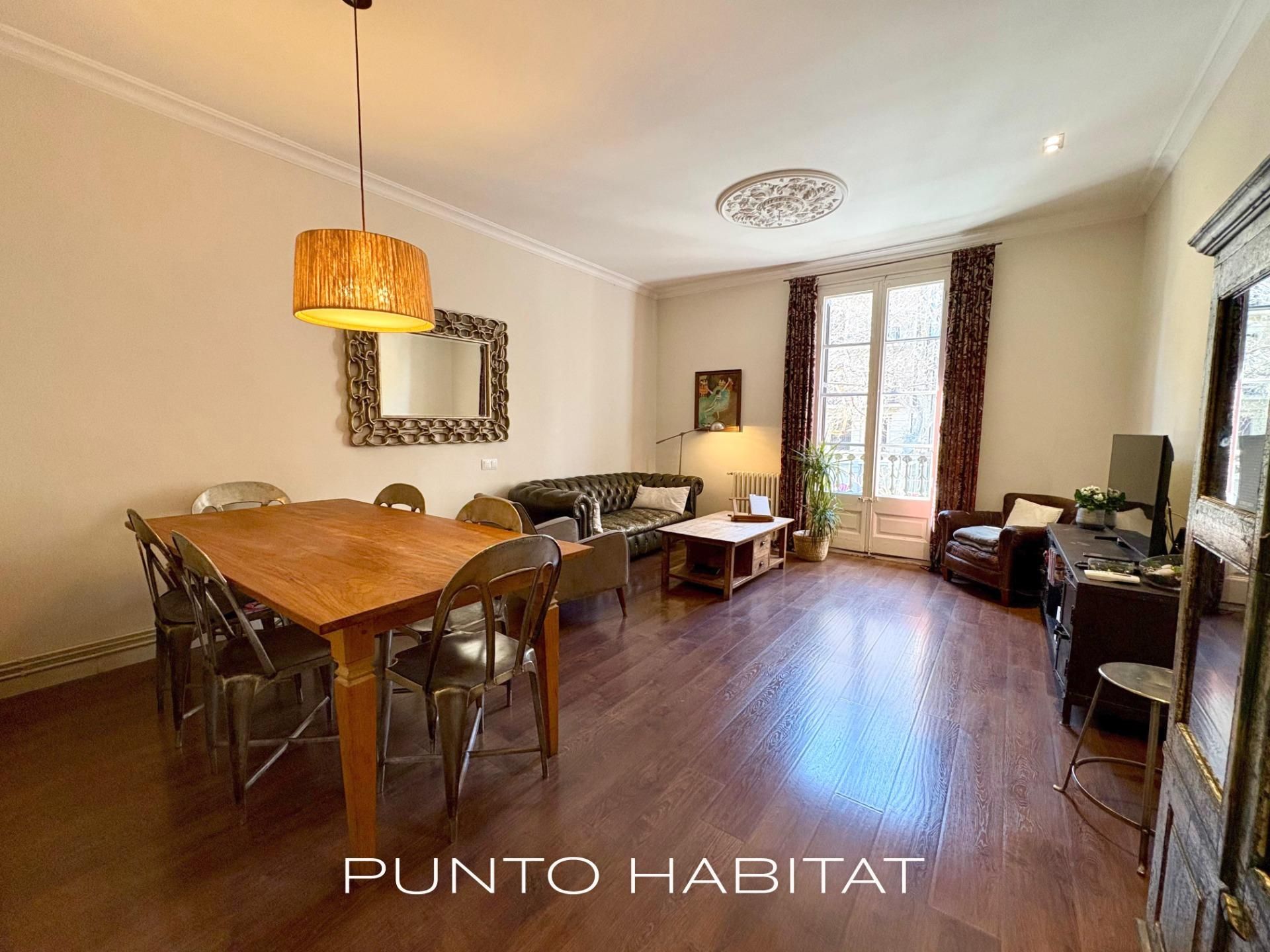 Menjador de Pis en venda en  Barcelona Capital amb Aire condicionat, Calefacció i Parquet