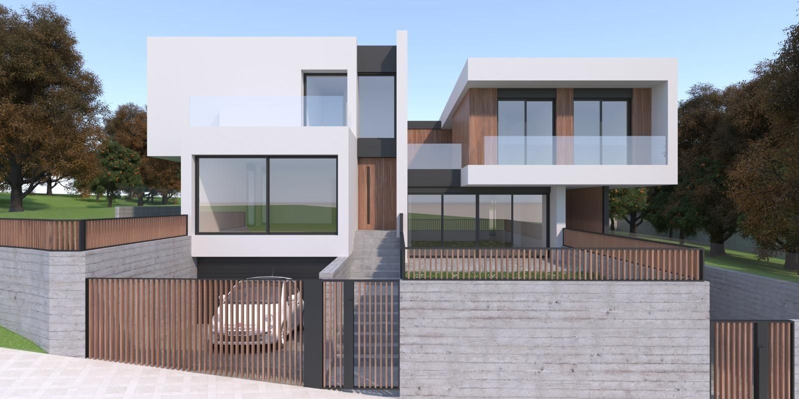 Exterior view of House or chalet for sale in Oleiros  with Heating, Private garden and Terrace