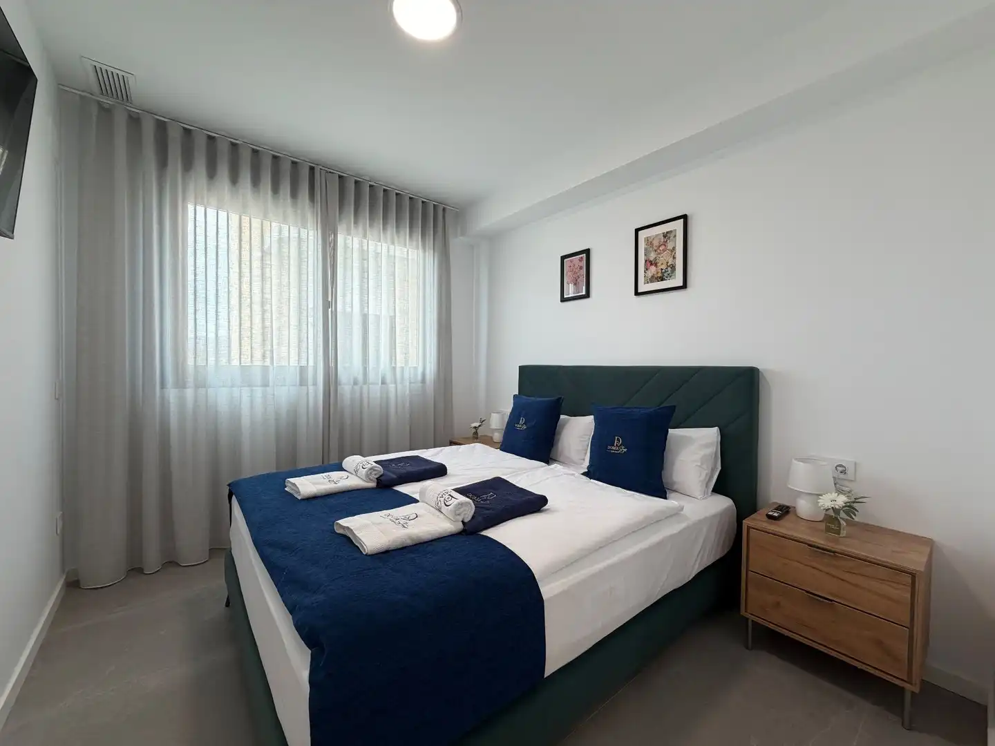 Schlafzimmer von Dachboden zur Miete in Finestrat mit Klimaanlage, Heizung und Privatgarten