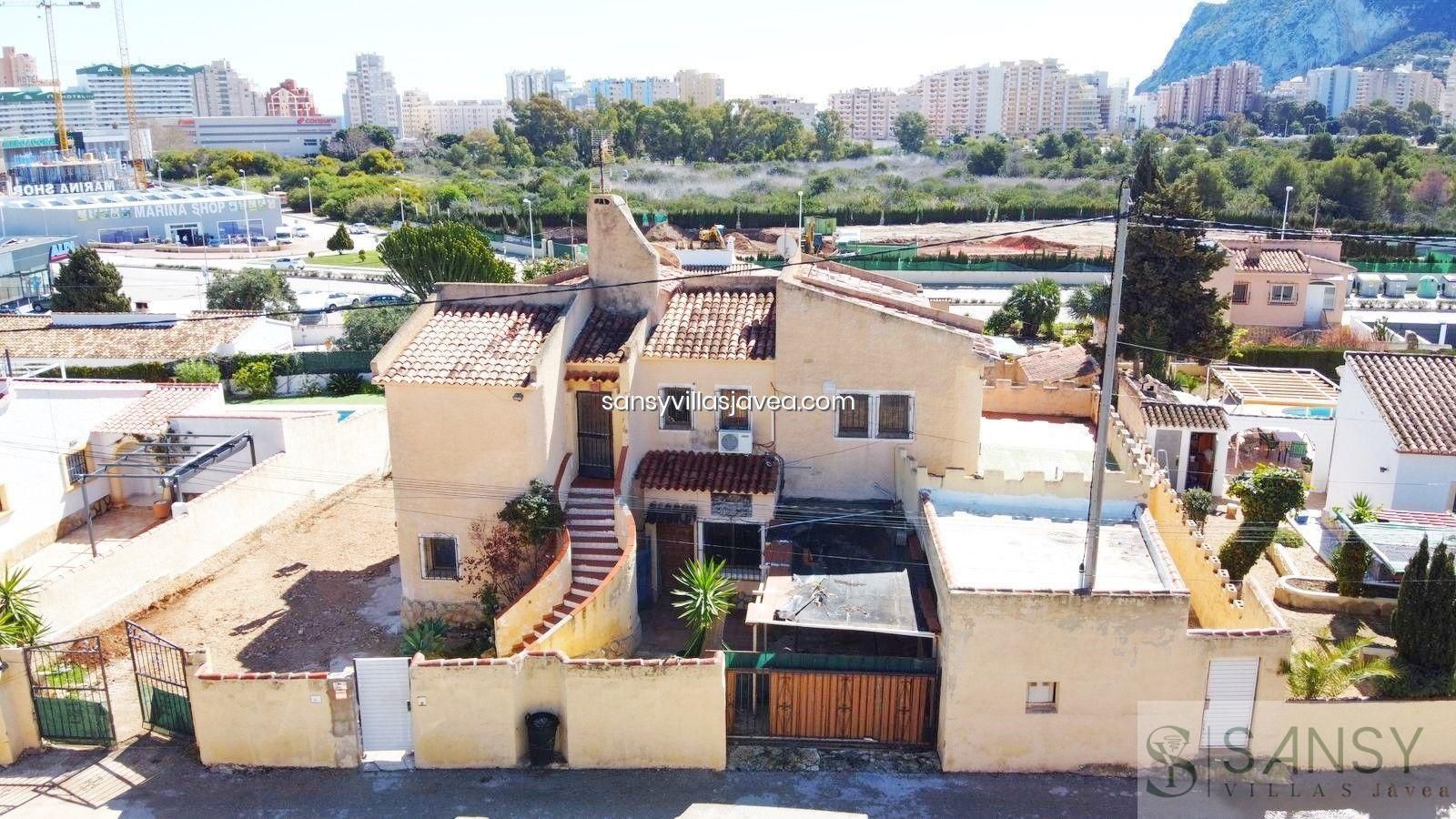 Vista exterior de Casa o xalet en venda en Calpe / Calp amb Traster