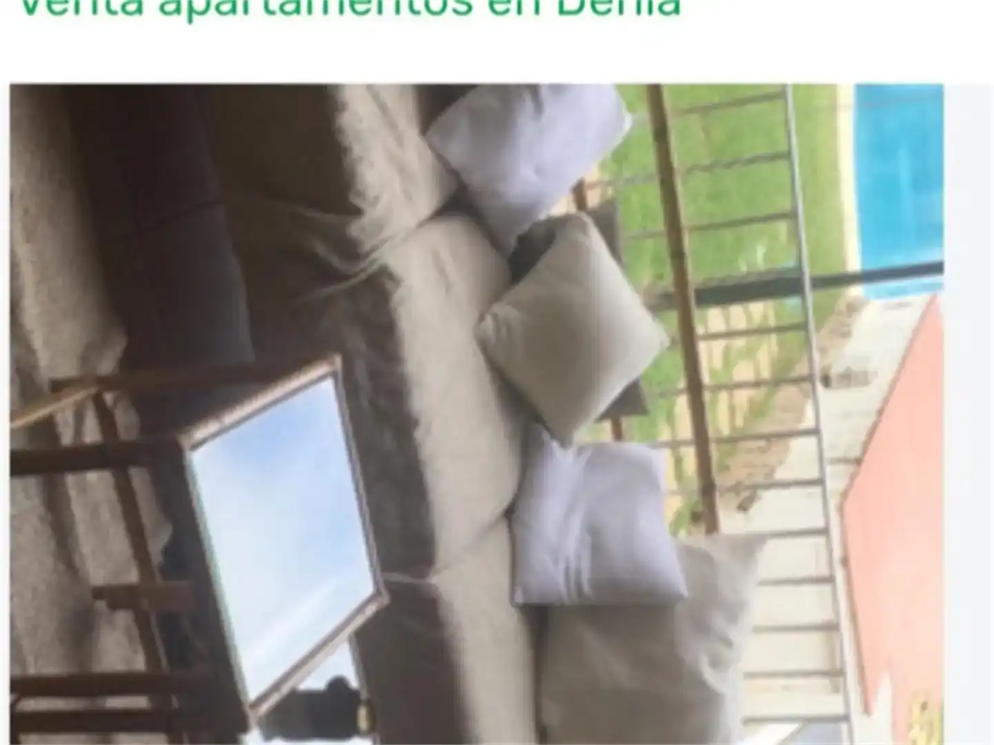 Terrassa de Apartament de lloguer en Dénia amb Aire condicionat i Piscina