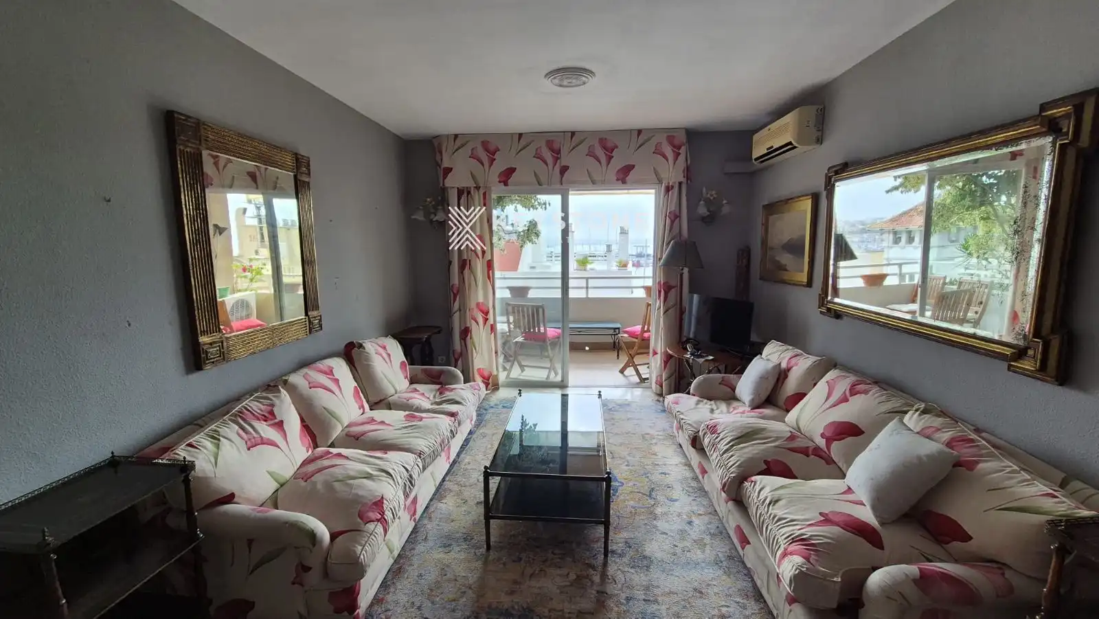 Living room of Attic for sale in  Palma de Mallorca  with Air Conditioner, Terrace and Storage room