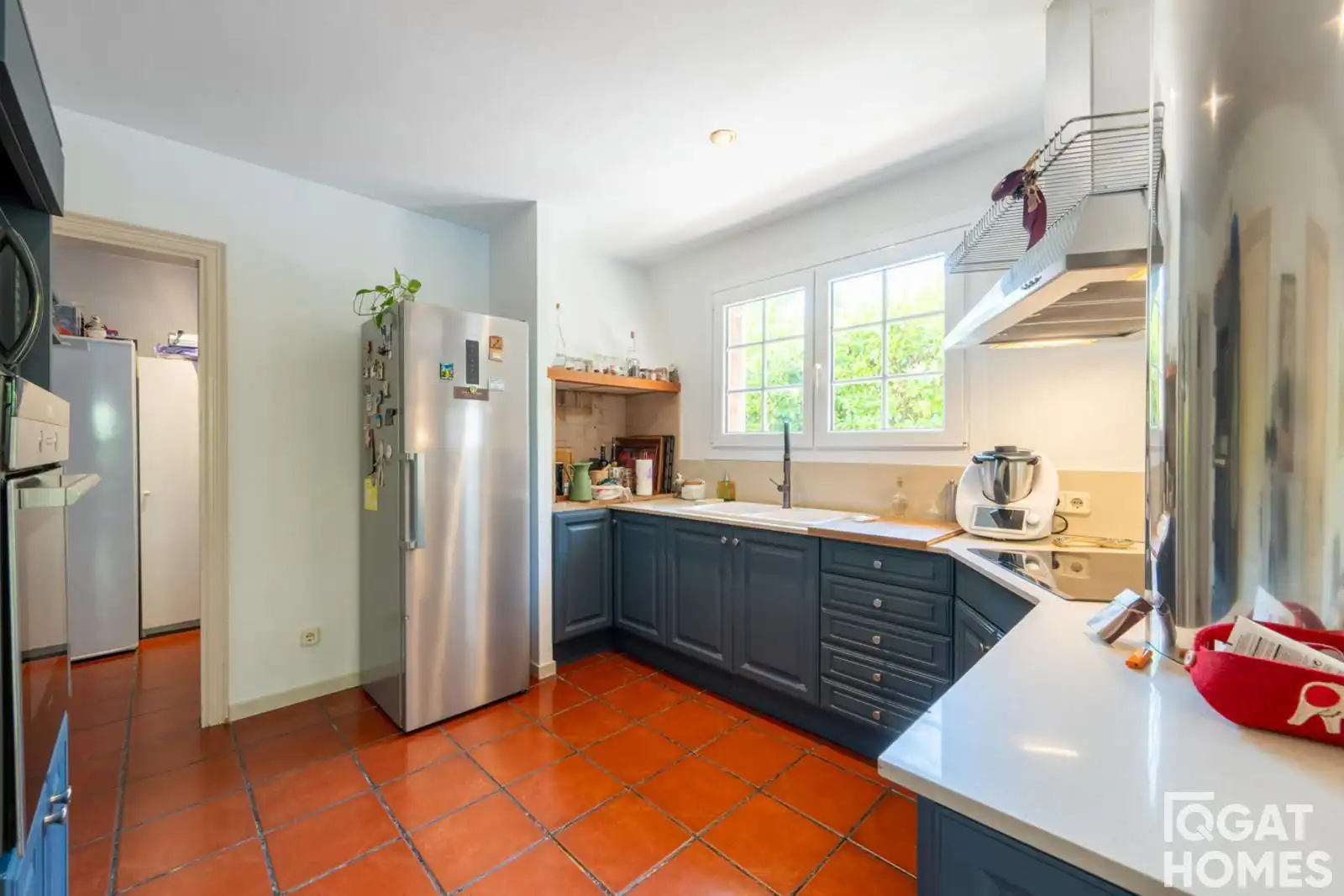 Kitchen of Houses for sale in Sant Cugat del Vallès  with Heating, Terrace and Storage room