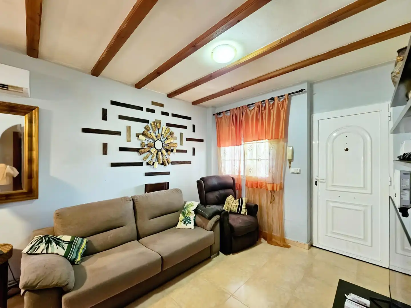 Sala d'estar de Àtic en venda en Santa Pola amb Aire condicionat, Calefacció i Terrassa