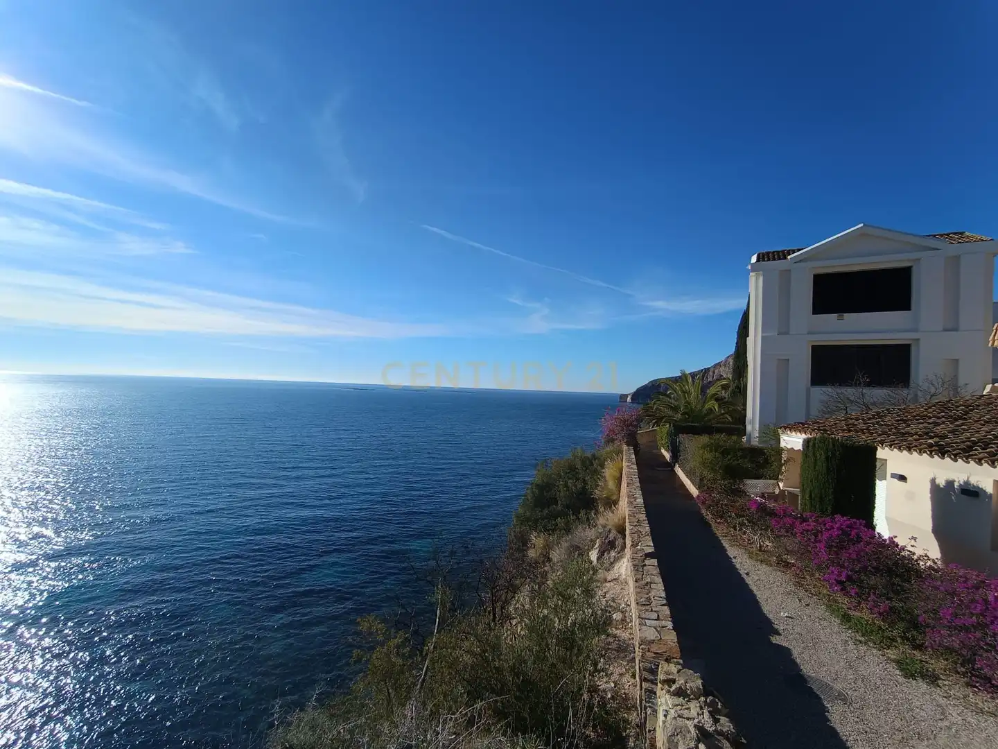 Außenansicht von Maisonette zum Verkauf in Calpe / Calp mit Klimaanlage, Waschmaschine und Balkon