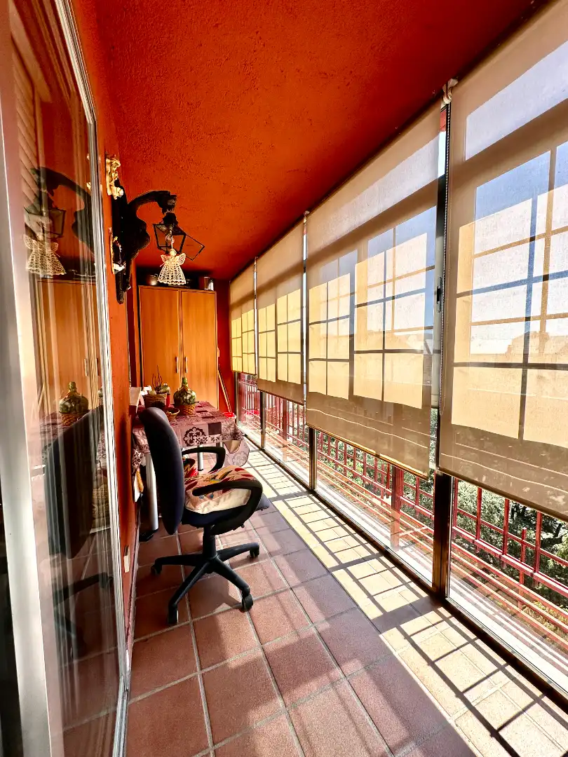Terrasse von Wohnung zum Verkauf in Collado Villalba mit Klimaanlage, Heizung und Parkett