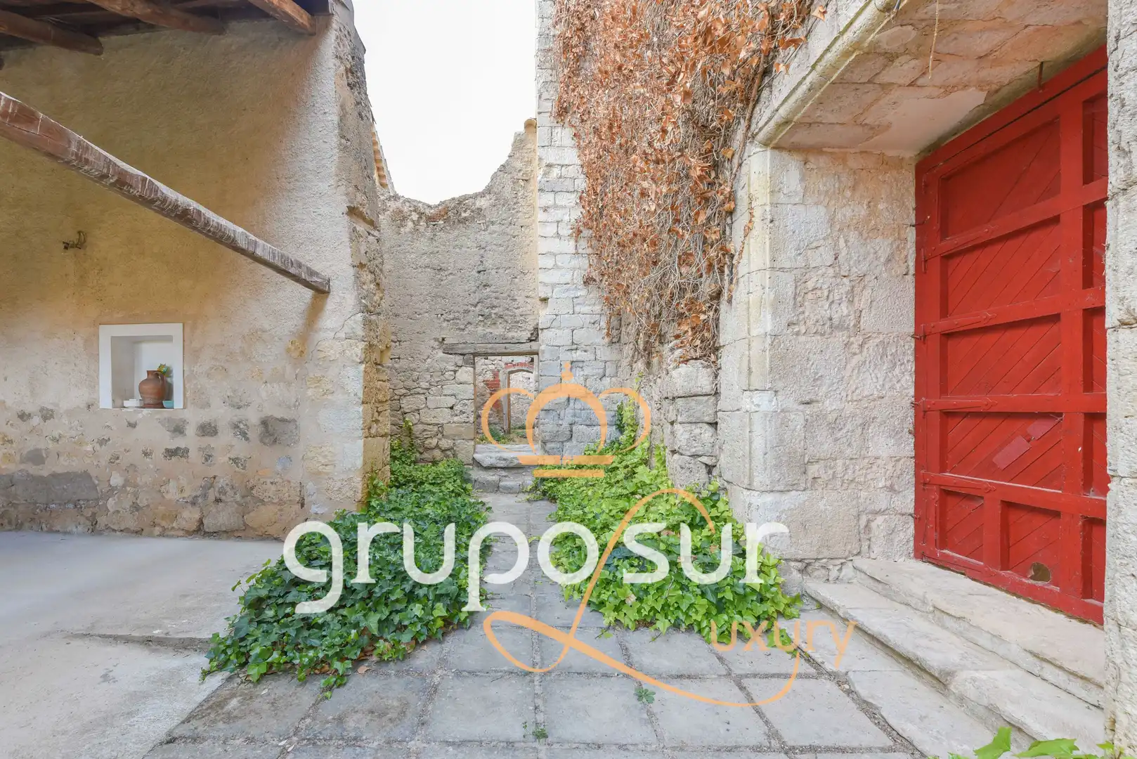Vista exterior de Casa o chalet en venta en San Cebrián de Mazote con Calefacción, Jardín privado y Parquet