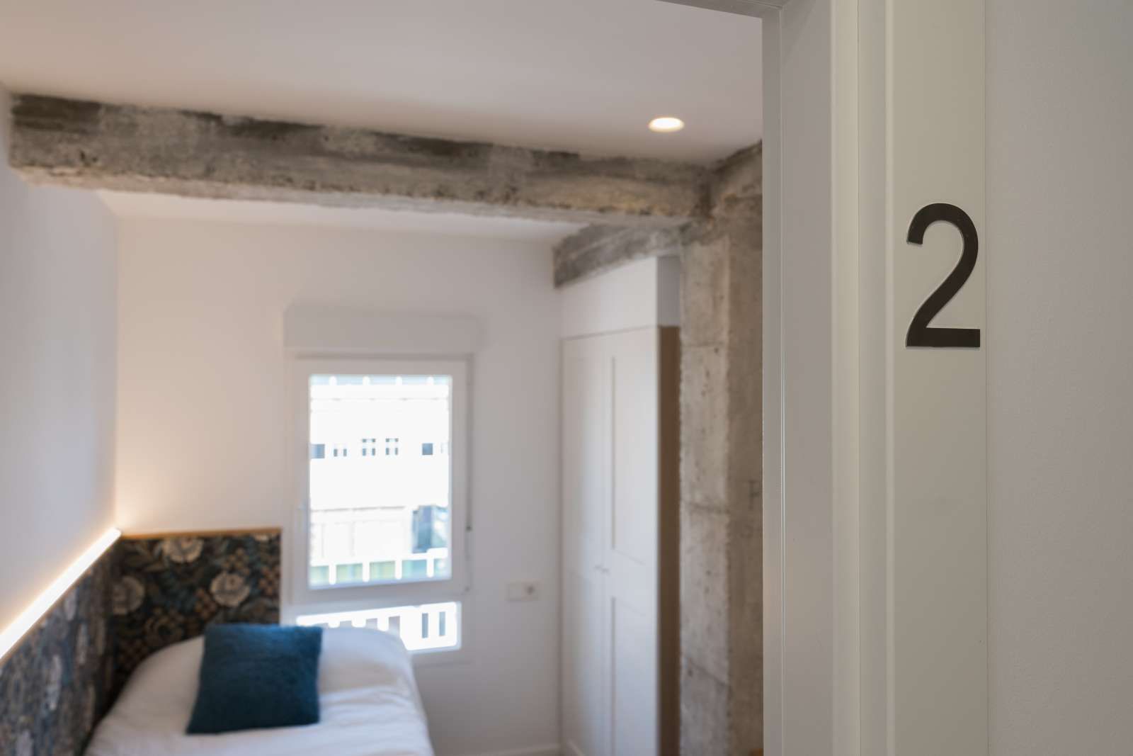 Bedroom of Flat to share in  Madrid Capital  with Terrace