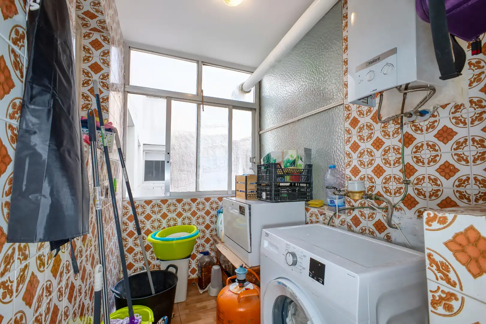 Küche von Wohnung zum Verkauf in Mutxamel mit Parkett, Terrasse und Möbliert