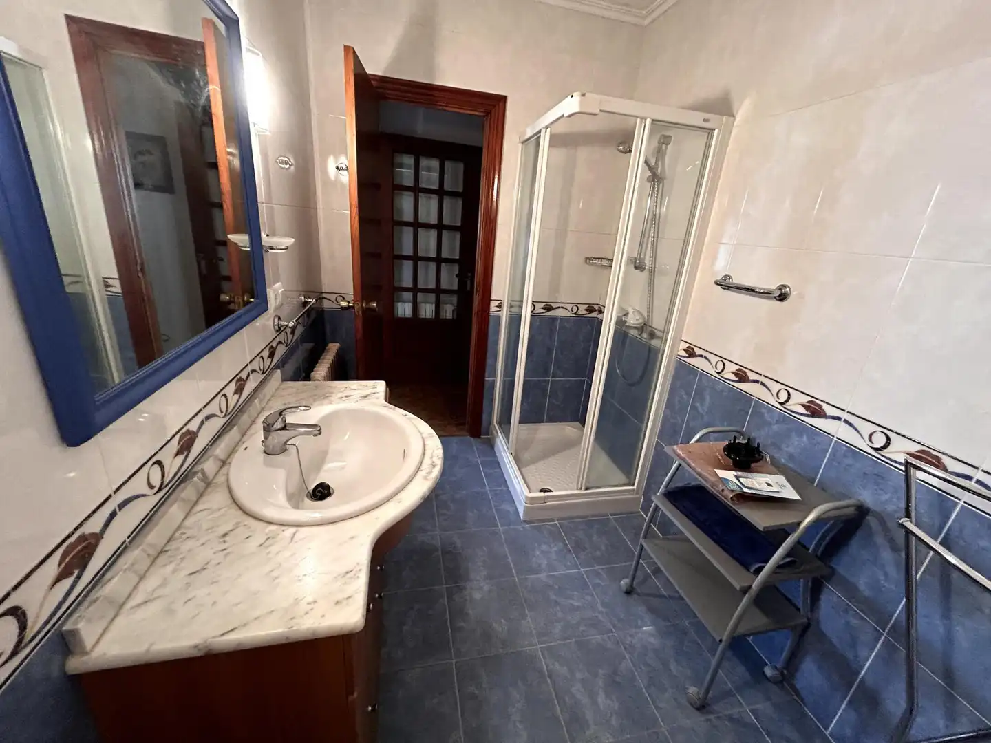 Baño de Casa adosada en venta en Poio con Calefacción y Balcón