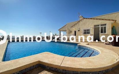 Exterior view of House or chalet for sale in Mutxamel  with Air Conditioner, Terrace and Swimming Pool