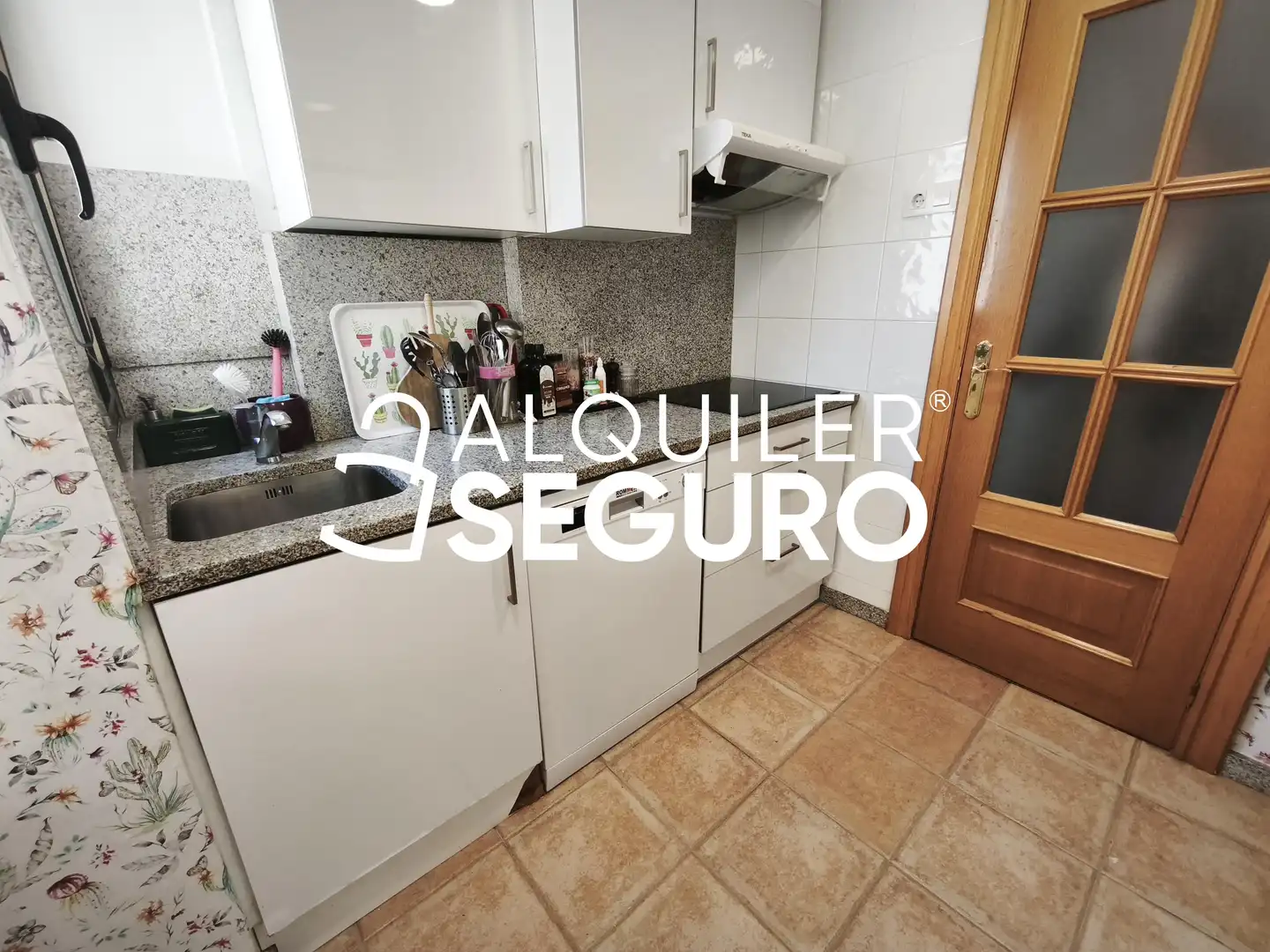 Cocina de Piso de alquiler en Zaragoza con Aire acondicionado y Calefacción
