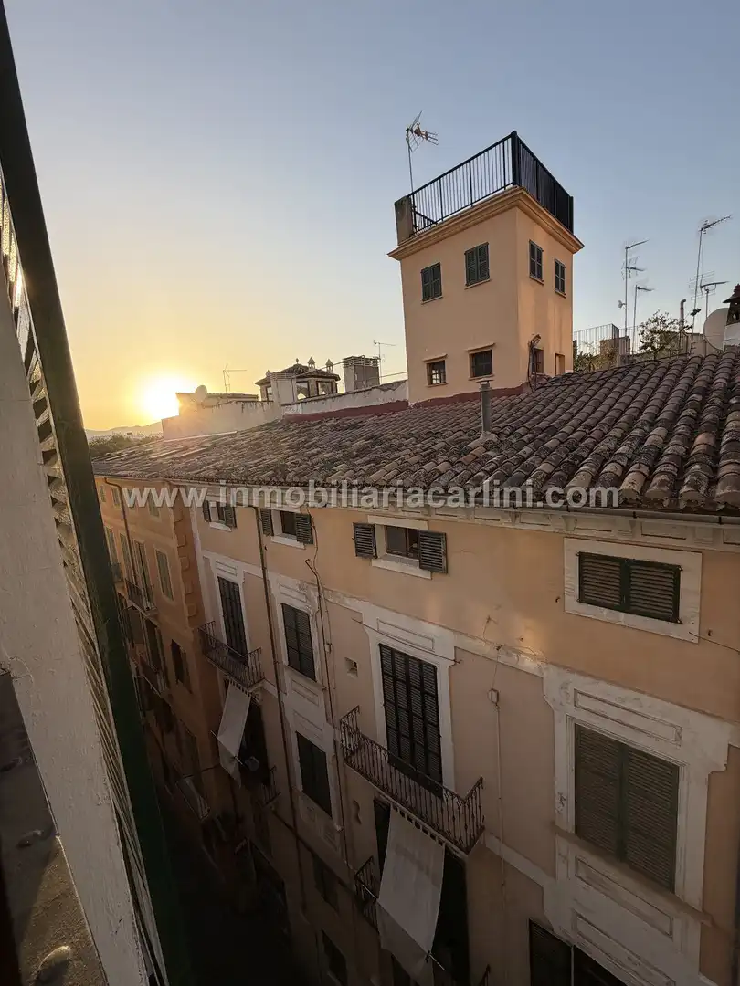 Vista exterior de Àtic en venda en  Palma de Mallorca amb Terrassa