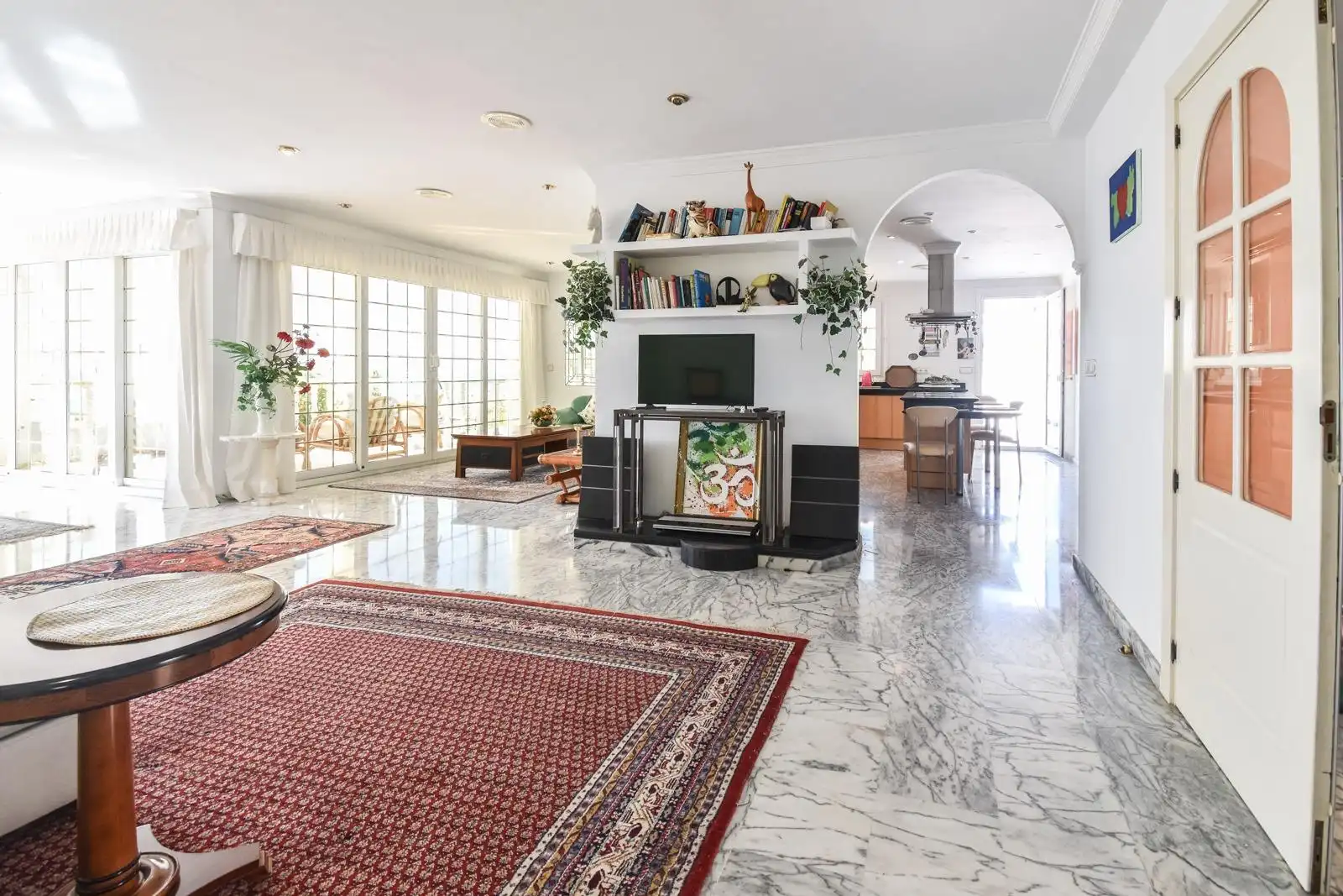 Sala de estar de Casa o chalet de alquiler en Rincón de la Victoria con Aire acondicionado, Calefacción y Jardín privado