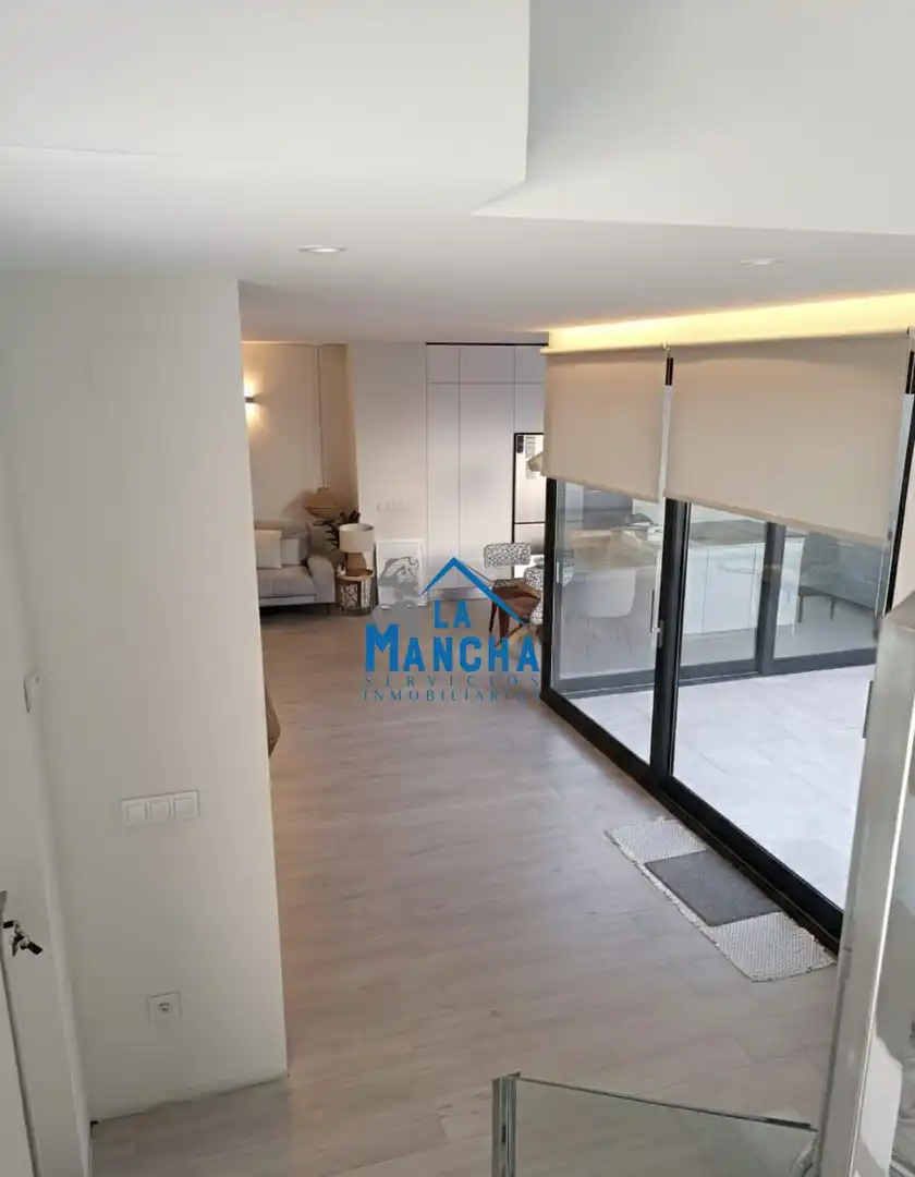 Living room of Houses for sale in Albacete  with Terrace, Swimming Pool and Furnished