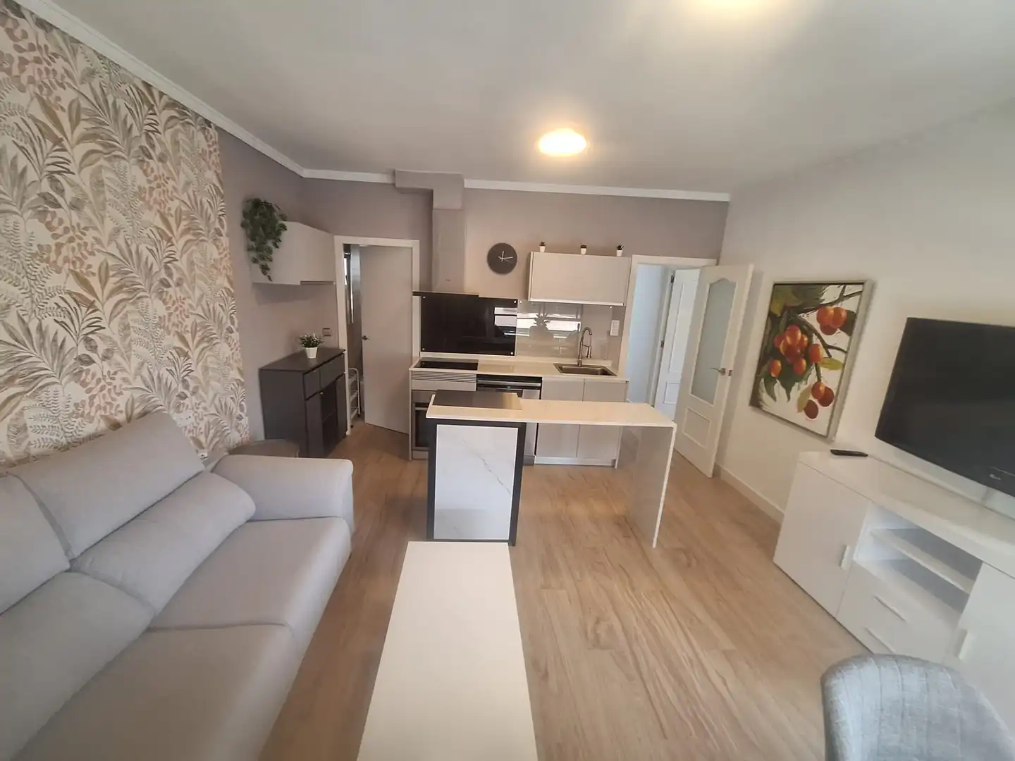 Sala d'estar de Pis de lloguer en Cartagena amb Aire condicionat, Calefacció i Terrassa