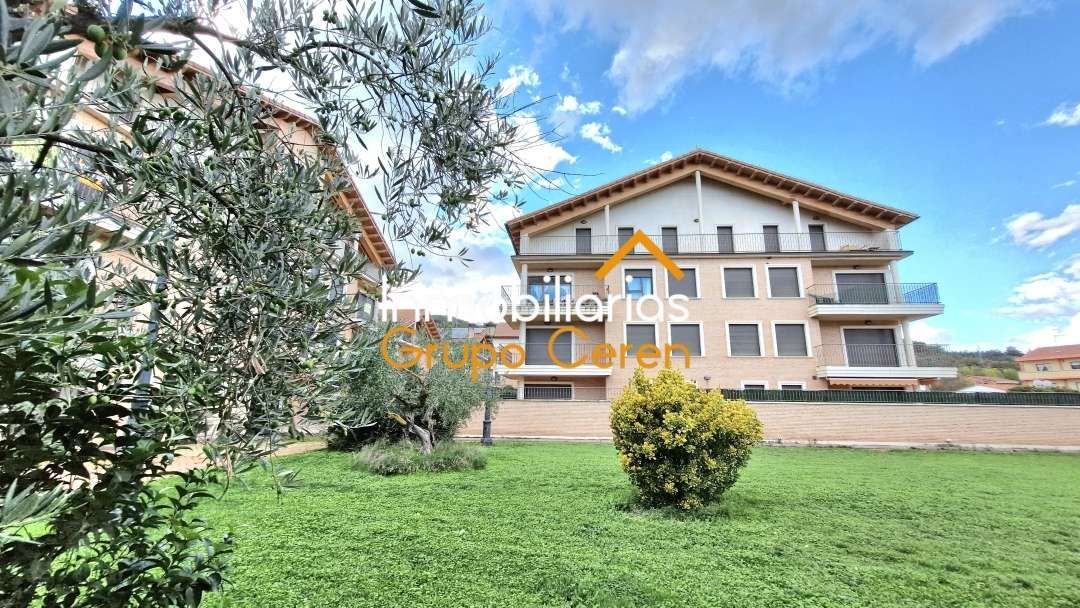 Exterior view of Flat for sale in Santurde de Rioja  with Heating, Terrace and Furnished