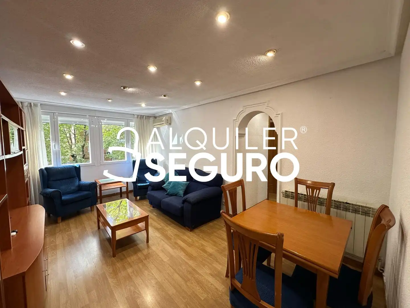Sala de estar de Piso de alquiler en Moratalaz
