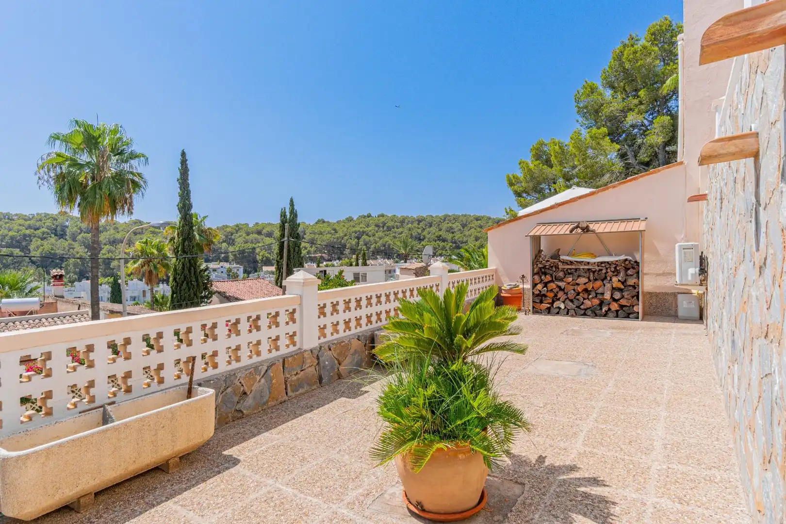 Terrassa de Casa adosada en venda en Andratx amb Aire condicionat, Calefacció i Jardí privat