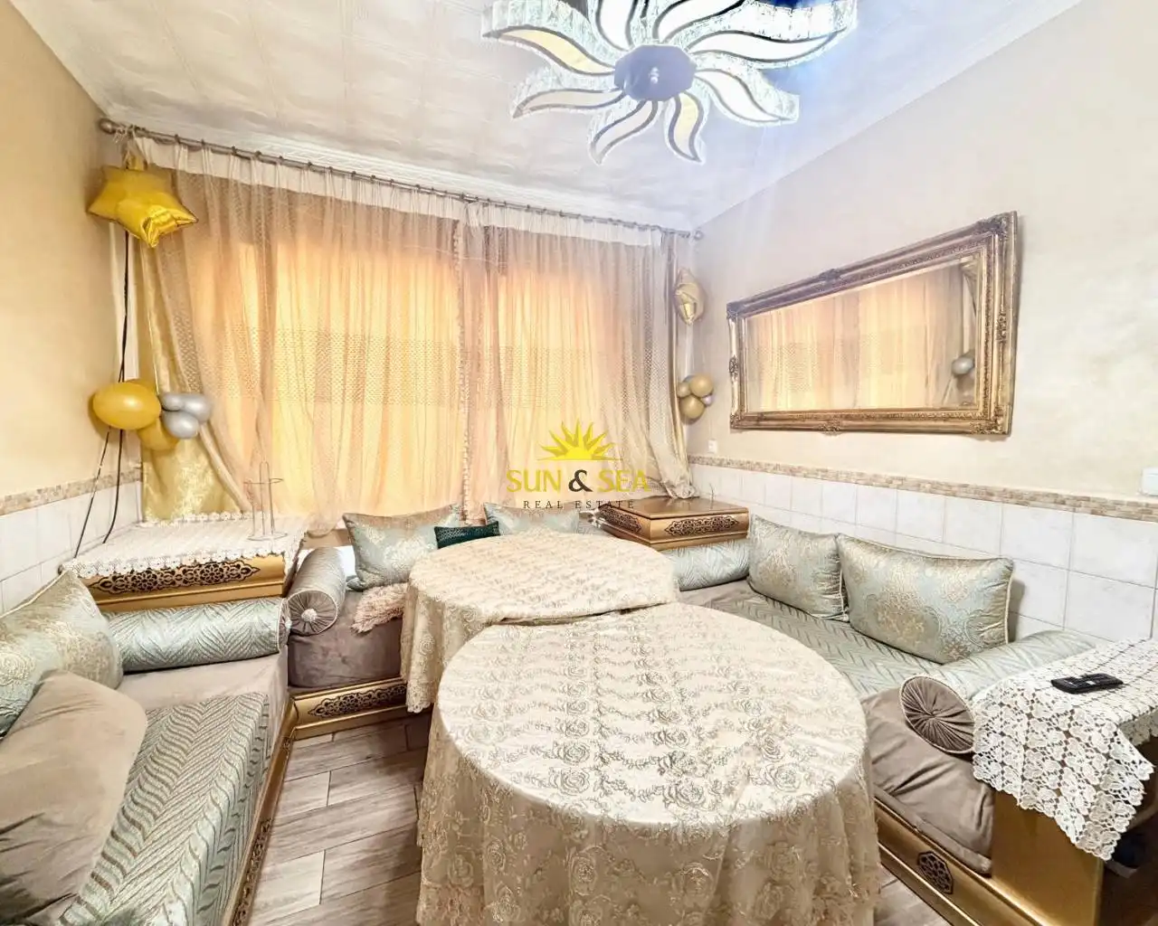 Sala de estar de Planta baja en venta en San Javier con Aire acondicionado, Calefacción y Amueblado