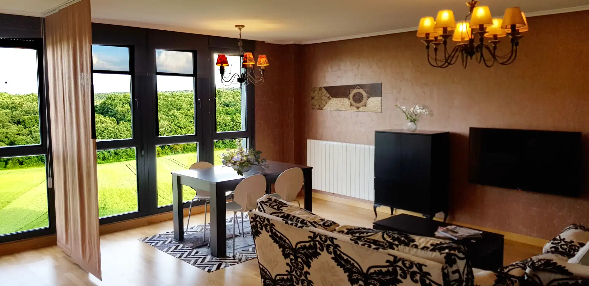 Wohnzimmer von Maisonette zum Verkauf in Cirueña mit Heizung, Terrasse und Abstellraum