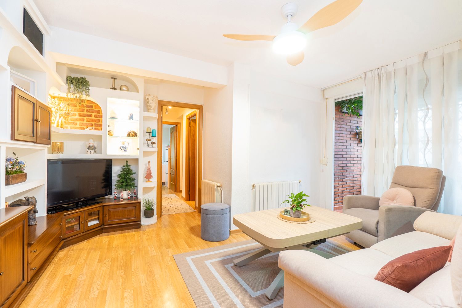 Living room of Flat for sale in Móstoles  with Air Conditioner and Heating