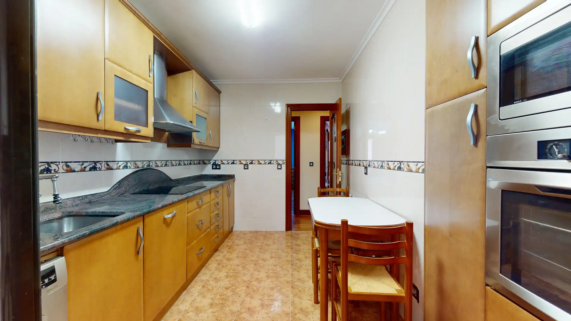 Küche von Wohnung zum Verkauf in Barakaldo  mit Heizung und Balkon