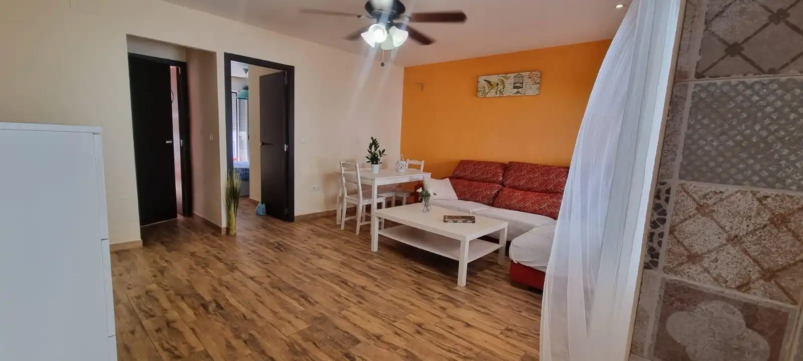 Sala de estar de Piso en venta en Elche / Elx con Amueblado y Balcón